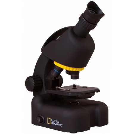 Mikroskop Bresser National Geographic 40–640x s adaptérem na chytrý telefon