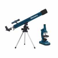 Sada mikroskopu 75x-900x a teleskopu 50/500 Discovery Scope 2
