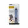 Carson Clip n Clean All-in-One Cleaning Kit, Cleaning Spray, Microfiber Cloth, Protective Case Orange, Grey or Blue