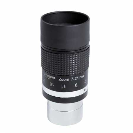 Okulár Omegon Super Ploessl zoom 7-21mm APO 43° 1,25″