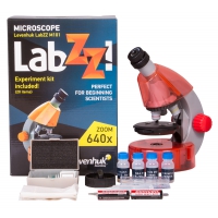 Mikroskop Levenhuk LabZZ M101 Orange\Pomeranč 40x-640x