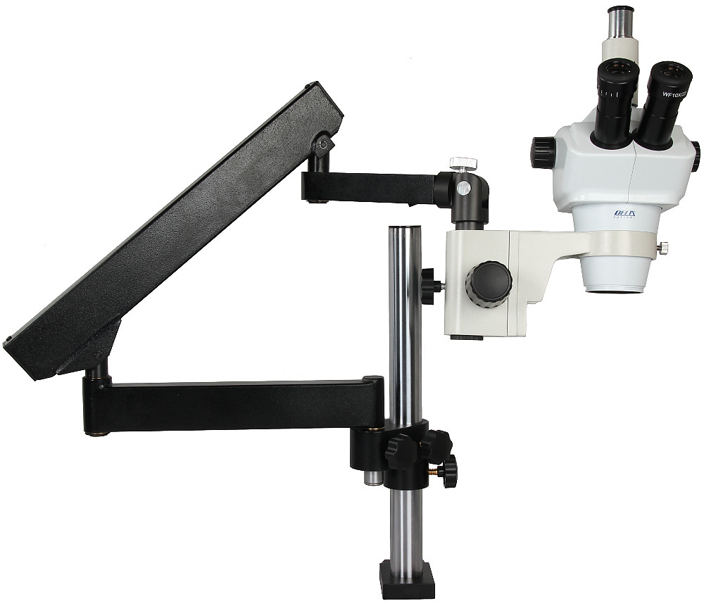 Mikroskop stereoskopický DeltaOptical SZ-630T 8x-50x + stativ F1