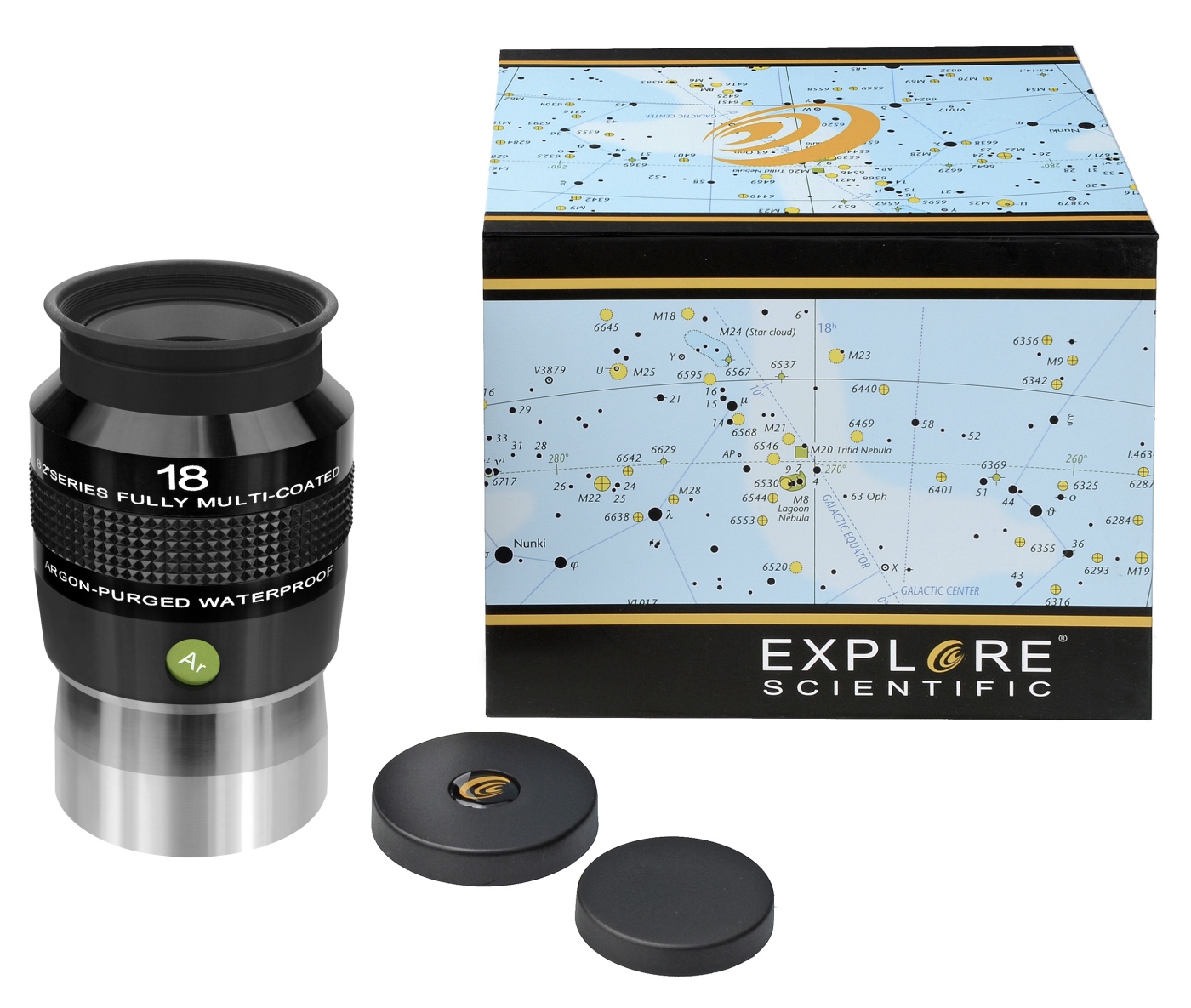 Okulár Explore Scientific 18mm 82° 2″