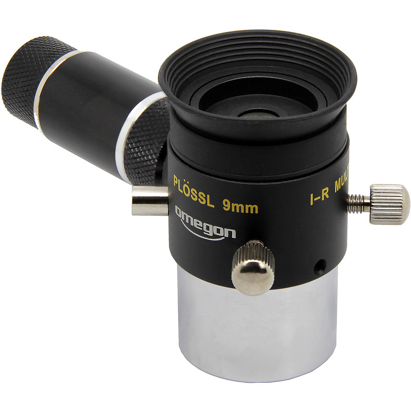 Okulár s osvětleným křížem Omegon Plössl 9mm 50° 1,25″
