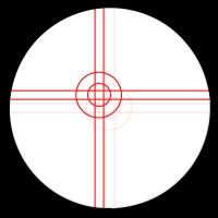 Okulár s osvětleným křížem Omegon Plössl 9mm 50° 1,25″
