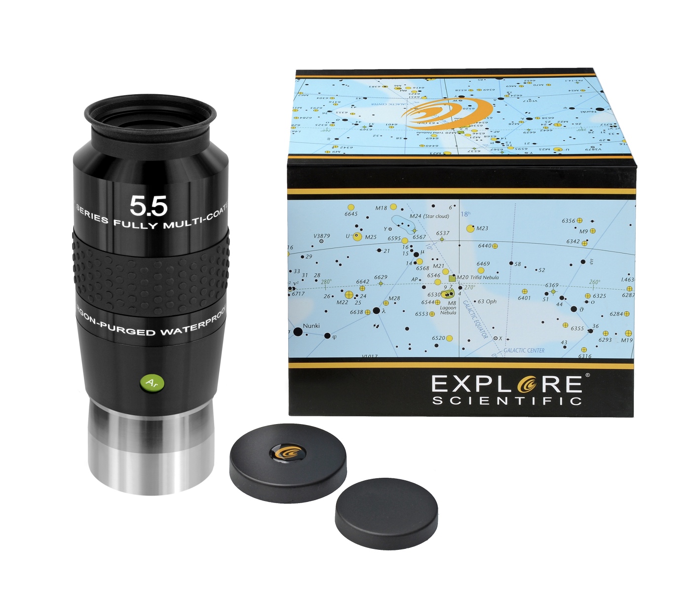Okulár Explore Scientific Ar 5,5mm 100° 2″