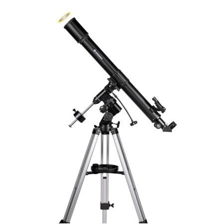 Hvezdarsky dalekohled Bresser Lyra 70/900 EQ3 + Slunecni...