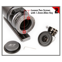 Diagonální zrcátko William Optics Diagonal prism RedCat 90° 1,25&Prime;
