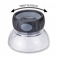 Zvětšovací sklo Carson LumiLoupe™ Plus 6x Power 1.75” Focusable Stand Loupe Magnifier