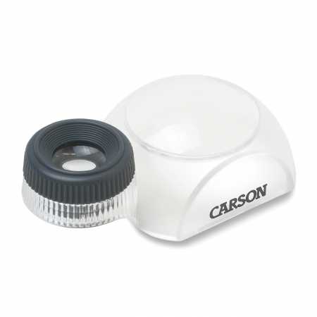 Zvětšovací sklo Carson DualView™ 3x Stand Loupe Magnifier with 12x Focusing Loupe