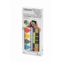 Carson Double Sided Lens Cleaning Cloth (Microfiber and Silk)/2-Pack – Tailored Duet
