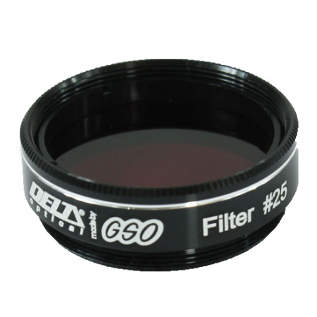 Filtr DeltaOptical cerveny 25 1,25Prime