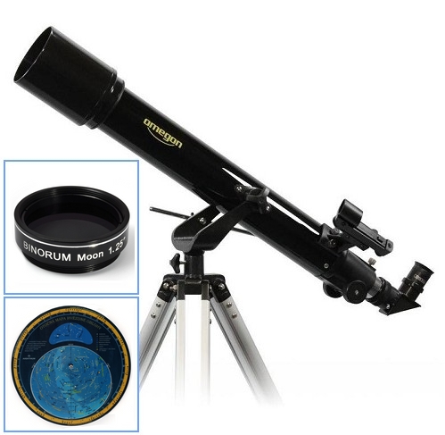Hvězdářský dalekohled Omegon AC 70/700 AZ-2 Sada A