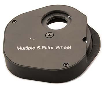 Manuální filtrové kolo TS Optics 5x1,25″ T2/1,25″