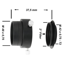 TS Optics M48 universal adapter, rotator and...