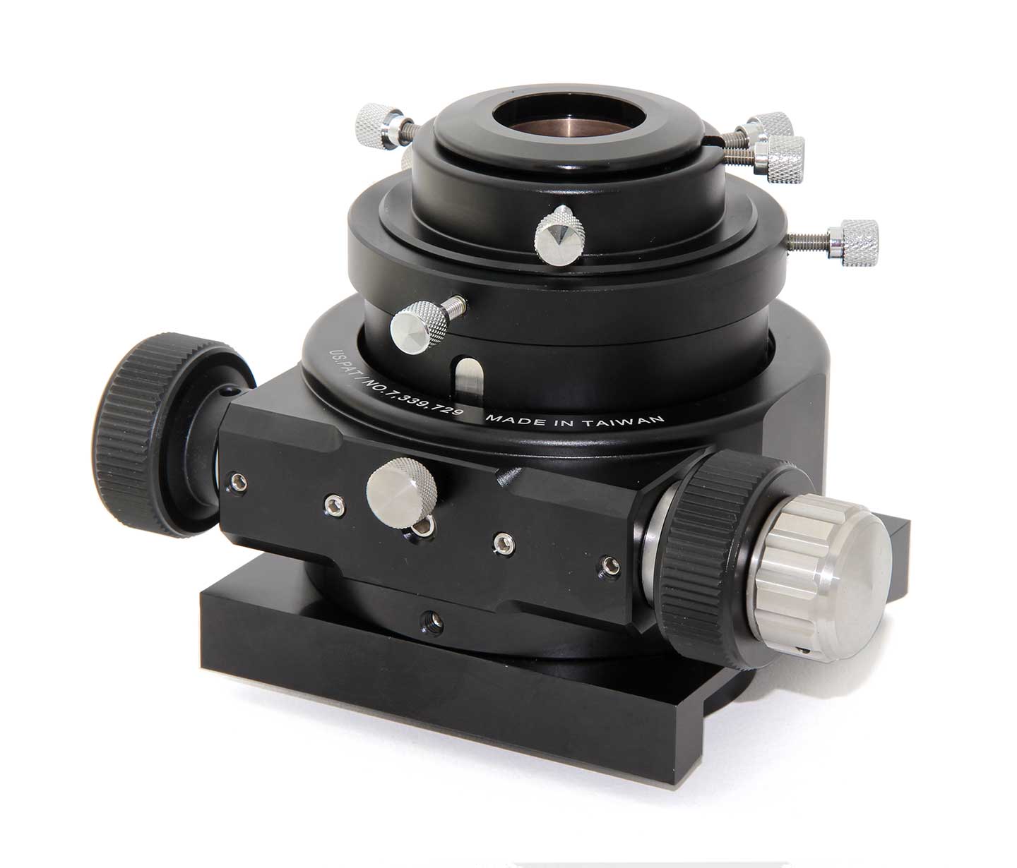 Okulárový výtah TS Optics 3" Newtonian Crayford Focuser, dual speed