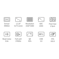 Barevna kamera ZWO ASI662 MC Color USB3.0 -...