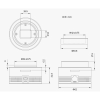 ZWO ASI432MM Mono USB3.0 Astro Camera - Sensor...