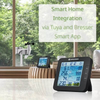 Meteostanice Bresser ClimateConnect Tuya Smart Home s čidlem 7-v-1