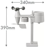 Meteostanice Bresser Professional 256 COLOUR s čidlem 5-v-1