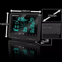 Meteostanice Bresser Professional 256 COLOUR s čidlem 5-v-1