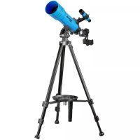 Hvězdářský dalekohled Bresser Junior 70/400 AZ Blue s batohem