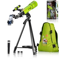 Hvězdářský dalekohled Bresser Junior 70/400 AZ Green s batohem