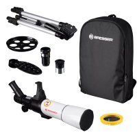Hvězdářský dalekohled Bresser SpaceRacer 70/400 AZ + Sluneční filtr