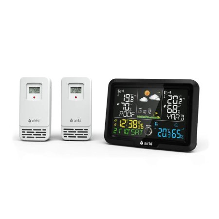 Meteostanice Airbi DUO Color + 2 bezdratove...